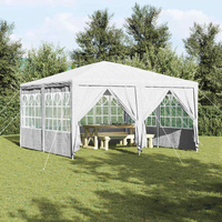 Namiot Imprezowy Biały 400 x 400 x 266 cm Polietylen