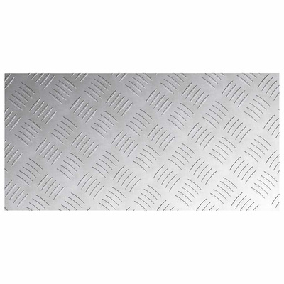 Stopień Prostokątny 2 pcs Srebrny 60 x 30 cm Aluminium