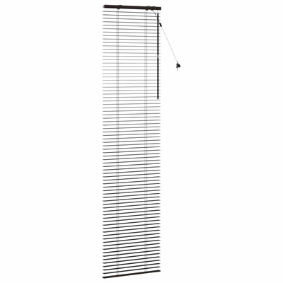 Żaluzja wenecka Ciemny brąz 55 x 250 cm 35 mm