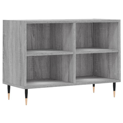 Szafka pod TV, szary dąb sonoma, 69,5x30x50 cm vidaXL