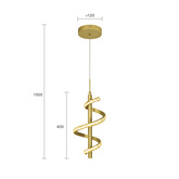 Lampa wisząca CLARET 6209-0115