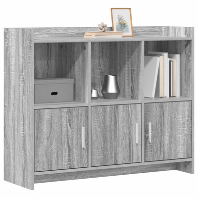 Bufet Szary Sonoma 98,5 x 33 x 80 cm Drewno inżynieryjne
