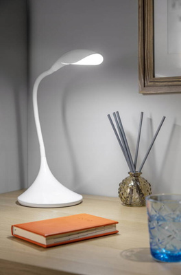 Lampka biurkowa GHALLEY 500lm ściemnialna czarna