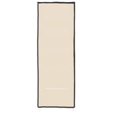 vidaXL Szafka na buty, kremowa, 60x28x90 cm, materiałowa