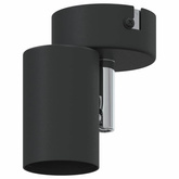Reflektor sufitowy Czarny 6,5 x 6 x 11,5 cm Metal