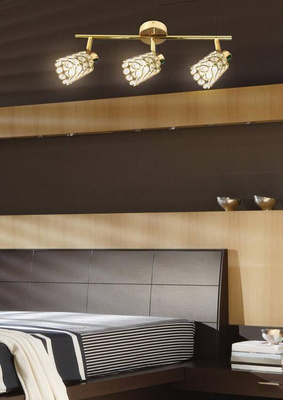 Lampa sufitowa YORK listwa regulowana 3-punktowa do korytarza metalowa