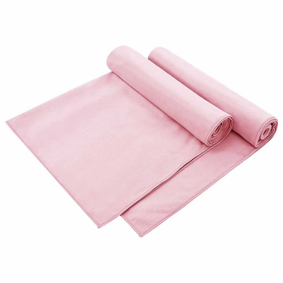 Ręczniki do Krzeseł na Zewnątrz 2 pcs Różowy 130 x 60 cm