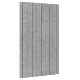 Panel dachowy 36 pcs srebrny 80 x 45 cm Stal galwanizowana
