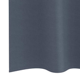 Firany blackout z kółkami 2 pcs Antracyt 175 x 140 cm Poliester