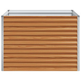 Podniesiona rabata ogrodowa 98 x 100 x 68 cm Stal Galwanizowana