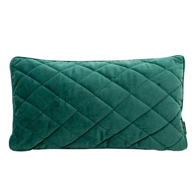 Poszewka Velvet ciemnoturkusowa 30x50