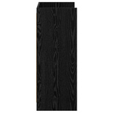 Szafka na buty Czarny dąb 48 x 36 x 92 cm Drewno inżynieryjne