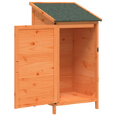Shed ogrodowy brązowy 59 x 56 x 113,5 cm Drewno Świerkowe