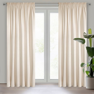 Zasłona Villa jasnobeżowa 140x270