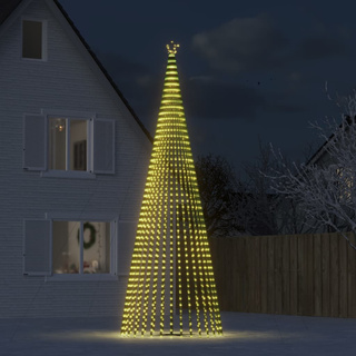 Choinka LED 1544 LEDs Ciepła biel 500 cm