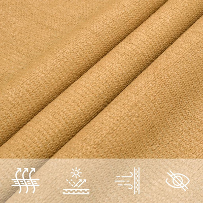 Żagiel przeciwsłoneczny, 160 g/m?, piaskowy, 2x4 m, HDPE
