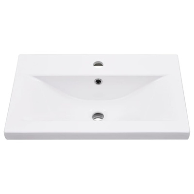 Stelaż z wbudowaną umywalką, czarny, żelazny