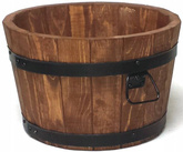 Duża donica ogrodowa doniczka drewniana D42H26