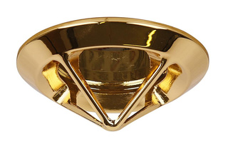 Kinkiet So-03 stożkowy aluminiowy punktowy do salonu MR16 stały złoty