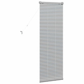 Żaluzje weneckie Srebrny 130 x 50 cm Aluminium