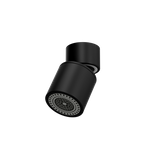 Quadron | AERATOR PERLATOR | CZARNY MAT | obrotowy z funkcją przełączenia strumienia wody na tryb prysznicowy | gwint M22 | wymiary: 4,9 x 2,8 cm