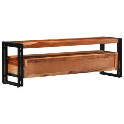 vidaXL Szafka pod TV, 120 x 30 x 40 cm, lite drewno sheesham