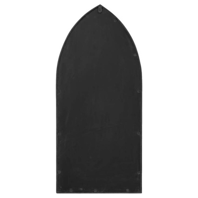 vidaXL Lustro do wnętrz, czarne, 70x30 cm, żelazne model standard