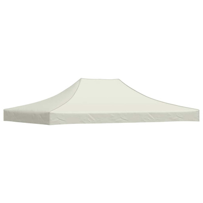 vidaXL Dach do namiotu imprezowego, 4 x 3 m, kremowy, 270 g/m²