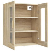 Szafka wisząca, dąb sonoma, 69,5x34x90 cm model standard