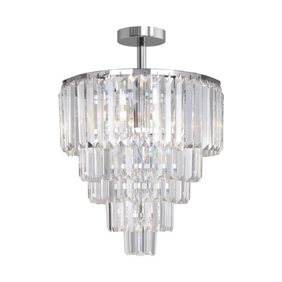 FC17106/6+3+1-CHROME+CL AMEDEO LAMPA SUFITOWA