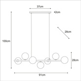 Lampa wisząca K-5842 z serii ARDI
