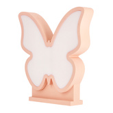 Butterfly lampa stołowa 14w led 3000k iq kids różowy
