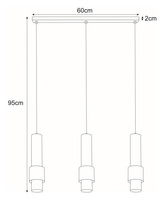 Lampa wisząca K-4717 z serii PERN KAJA 3xGU10