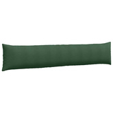 Poduszki na sofę 2 pcs Ciemna zieleń 200 x 40 cm