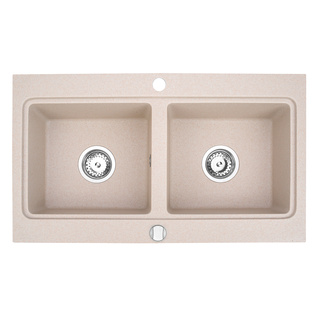 Zlewozmywak Nubiru 20 02 / beż piaskowy