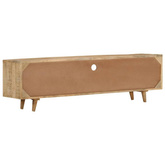 vidaXL Szafka pod TV, 140x30x40 cm, lite drewno mango