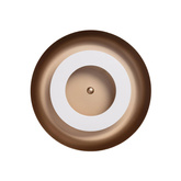 Lampa Wisząca Okrągła Biała 20W ?40cm Abruzzo Portafortuna