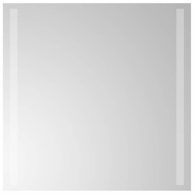 vidaXL Lustro łazienkowe z LED, 50x50 cm