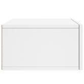 vidaXL Wiszące szafki nocne, 2 szt., białe, 35x35x20 cm model standard