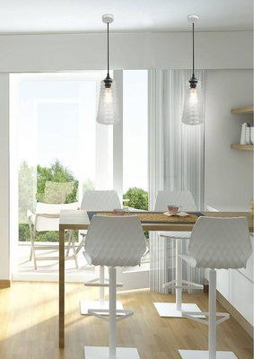 Lampa sufitowa wisząca candellux manila 31-51240 e27 bezbarwny