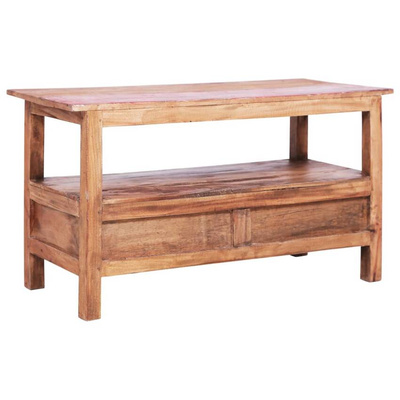 vidaXL Szafka pod TV, 90 x 40 x 50 cm, lite drewno z odzysku