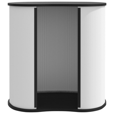 Lada targowa, składana, 90x48x93 cm, materiał drewnopochodny