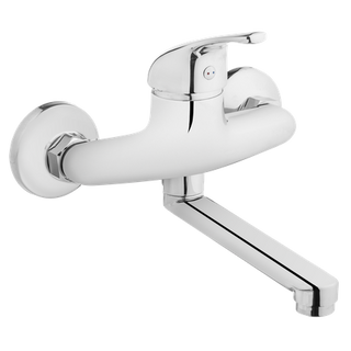 Bateria umywalkowo-zlewozmywakowa Perea chrom  Invena