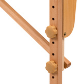 Stół składany do masażu drewniany Komfort Activ Fizjo Lux 2 segmentowy 190x70 czarny 144001