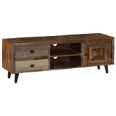 Szafka pod TV, 118x30x40 cm, lite drewno mango vidaXL