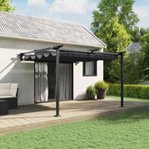 Altana 300 x 300 x 200 cm antracytowy Poliester