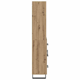 Highboard 2 szt. Dąb rzemieślniczy 69,5 x 34 x 180 cm