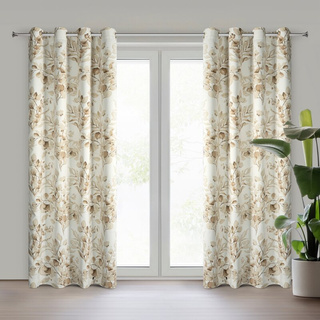 Zasłona Oleni beżowa 140x250