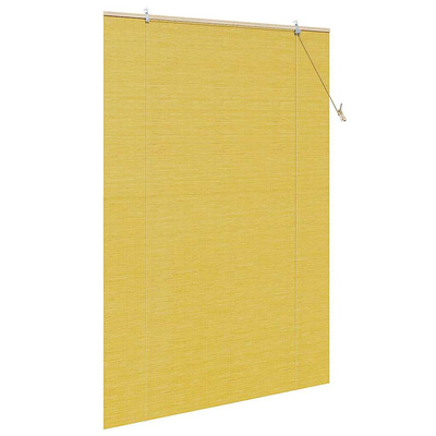 Roleta żółty 150 x 220 cm Bambus