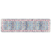 vidaXL Dywan z możliwością prania, kolorowy, 80x300 cm, antypoślizgowy